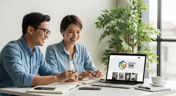 Création d’un site vitrine : la solution idéale avec Jeboostemaboite pour les PME